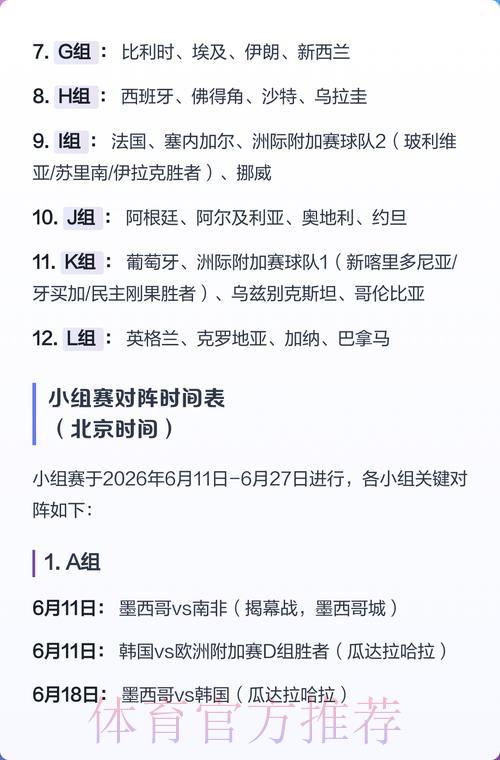 2026世界杯赛事即时比分播报与焦点对决深度解析