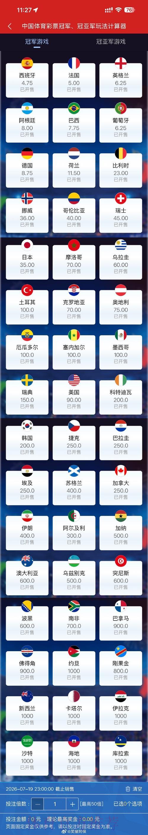 世界杯竞猜官方平台最新动态